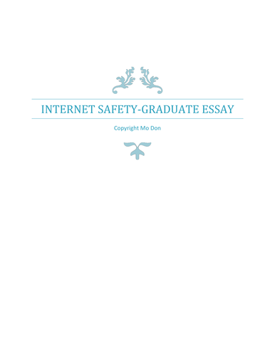 internet safety essay