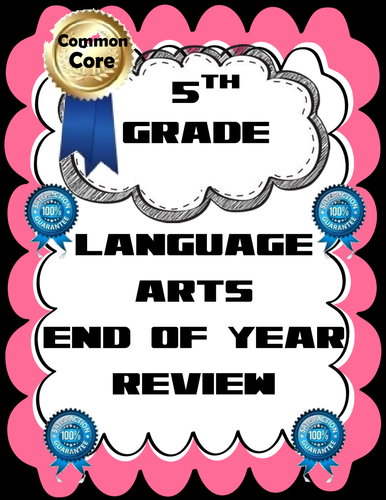 CCSS 5th Grade Language Arts Review