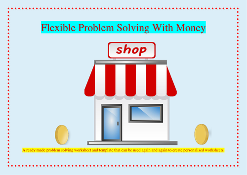 Flexible Problem Solving With Money Y5/ 6
