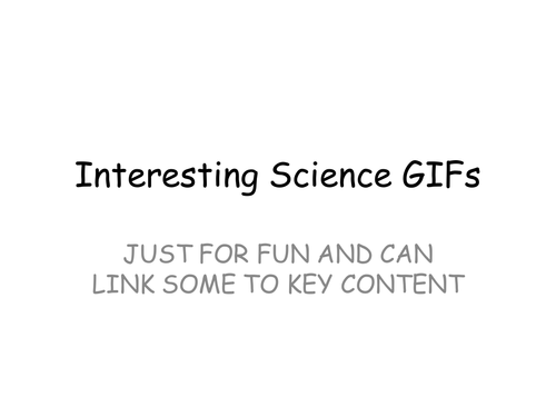 50 cool Science GIFs