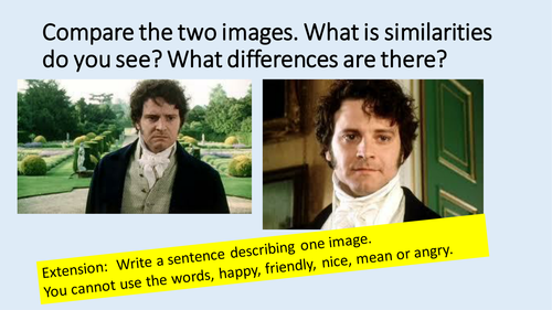 Comparing presentation of characters (language analysis)