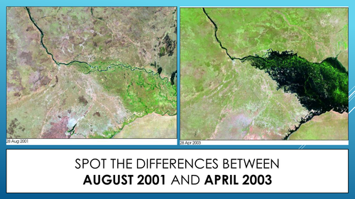 Zambezi flooding - mystery sorting