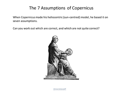 Year 5 science - Famous scientists - Nicolaus Copernicus 