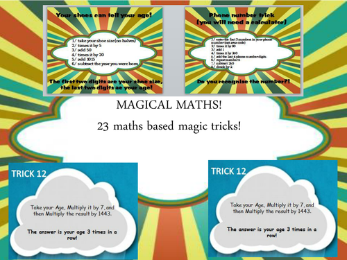 23 maths based tricks