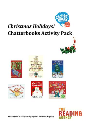  Christmas reading group or book club packs