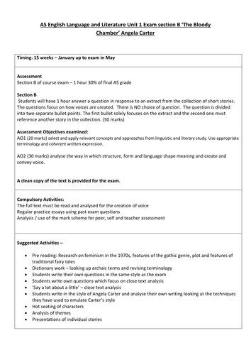 The Bloody Chamber by Angela Carter