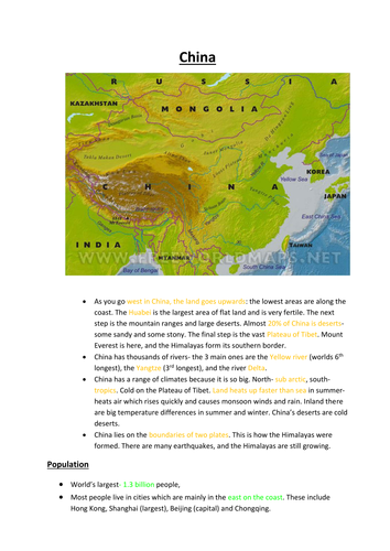 China and the USA as 'superpowers'