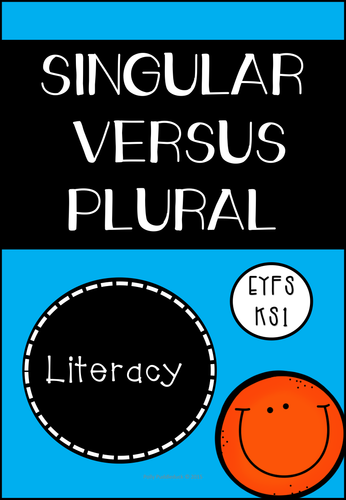 Singular Versus Plural (KS1/KS2)