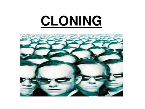 GCSE Cloning ppt