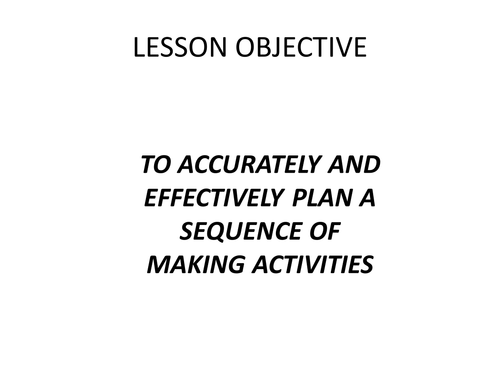 GCSE PD / RMT Sequence mapping
