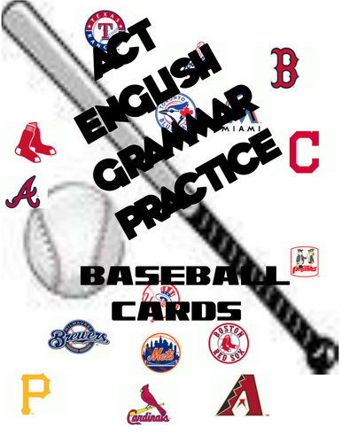 ACT English Prep Baseball Cards