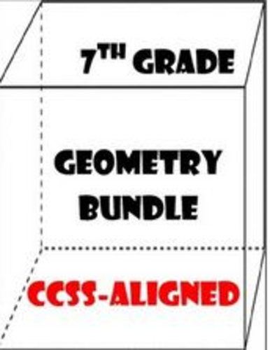 7th Grade Geometry Bundle
