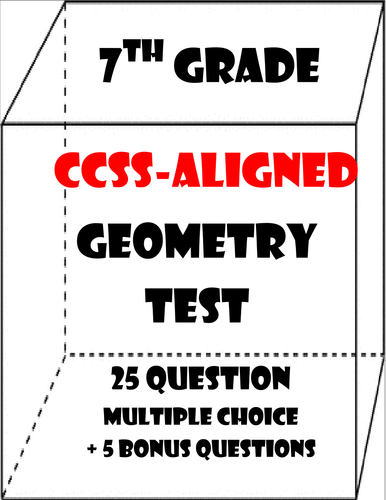 7th Grade Geometry Test