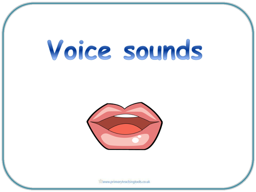 Phase 1 Aspect 6 Voice sounds: Letters and Sounds Phonics resource pack