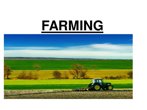 GCSE Biology - Intensive and Organic farming ppt (Foundation)