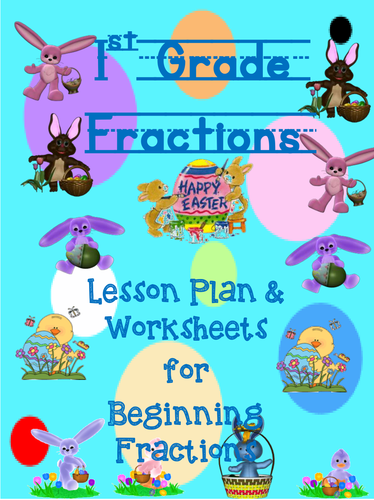 Fractions for 1st Grade-Easter
