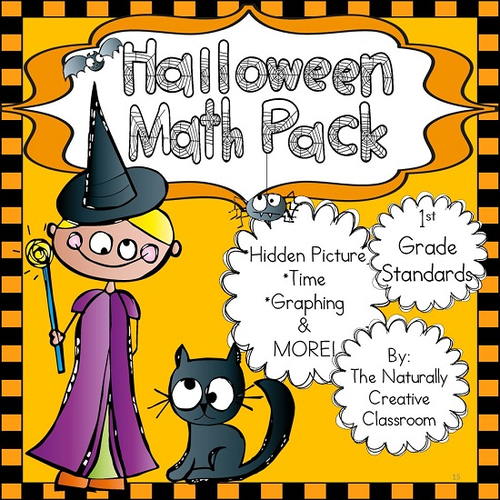 Halloween Math Pack for Firsties