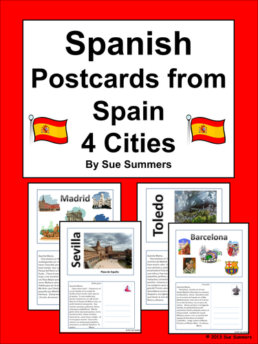 Spanish Culture Postcards from Spain Translations - City, Weather and Clothing
