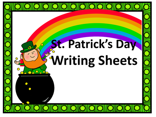 St. Patrick's Day Writing Templates & Activity Pack * Reproducibles