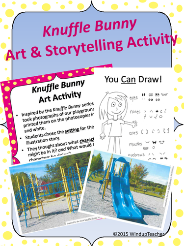 Knuffle Bunny Inspired Art and Storytelling Activity