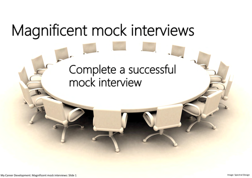 Magnificent mock interviews:  Complete a successful mock interview