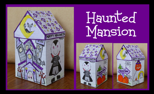 Hallowe'en Crafts - Haunted Mansion