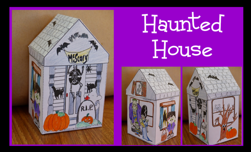 Hallowe'en Craft - Haunted House