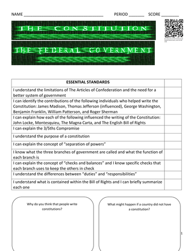 a-constitution-scavenger-hunt-teaching-resources