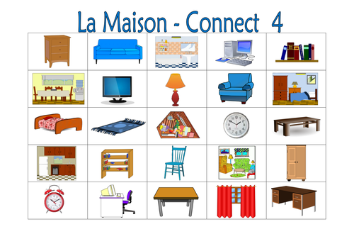 FRENCH - La Maison - Connect 4