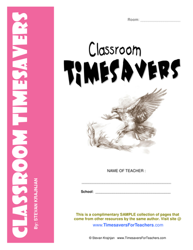 CLASSROOM TIMESAVERS