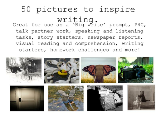 50 pictures to inspire writing - big write