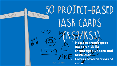 Project Based Task Cards 