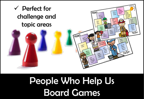 People Who Help Us Board Games
