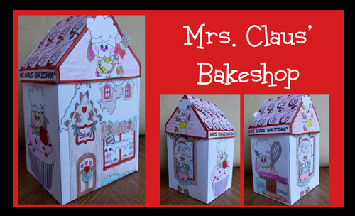 Christmas Crafts - Mrs. Claus' Bakeshop