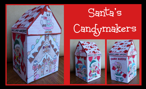 Christmas Crafts - Santa's Candymakers