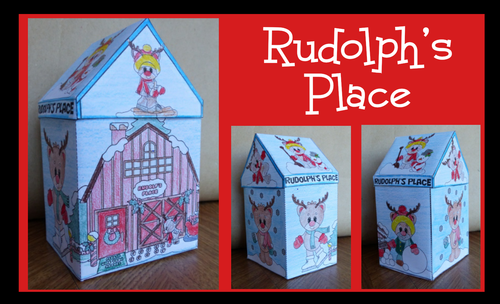 Christmas Crafts - Rudolph's Pace