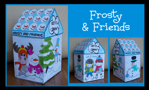 Christmas Crafts - Frosty & Friends