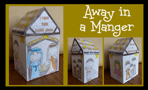 Christmas Crafts - Away in a Manger