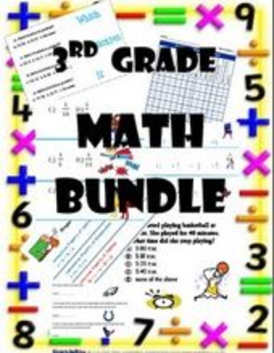 3rd Grade Math Bundle