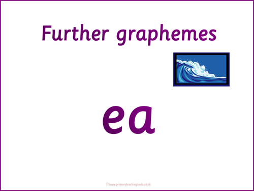 Letters and Sounds Phase 5 Phonic pack: graphemes ea oy ir Powerpoints