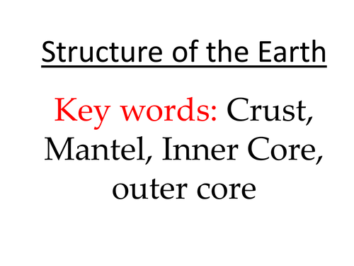 the atmosphere and structure of the earth