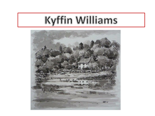 Explore the formal element of tone using ink and studying the work of Sir Kyffin Williams 