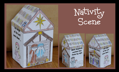 Christmas Crafts - Nativity Scene