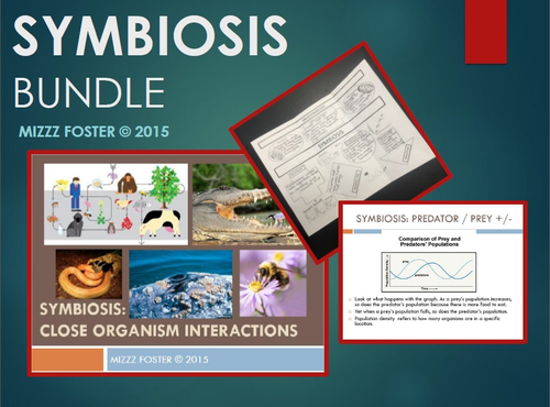 SYMBIOSIS Bundle: Power Point, Symbiosis Quest Power Point, Symbiosis foldable