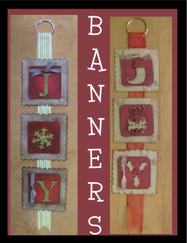 Christmas Crafts - JOY Hanging Banners