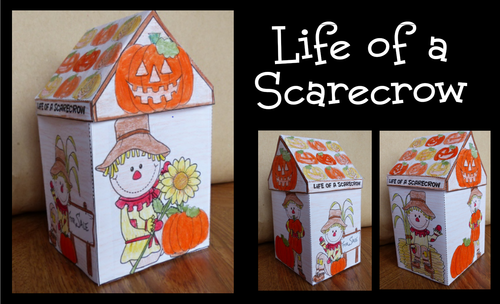 Thanksgiving Crafts - Life of a Scarecrow