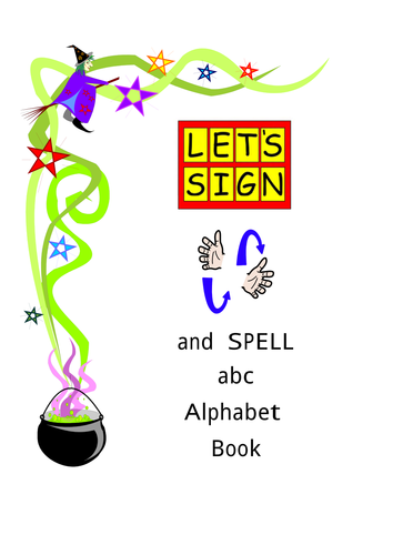 BSL Sign & Fingerspelling Alphabet Interactive Book