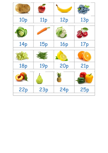 money cards year 2 teaching resources