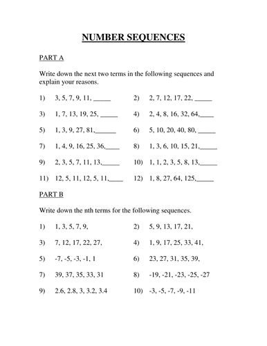 my homework lesson 3 sequences