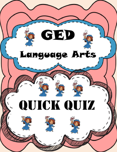 GED Test Packet 2-Language Arts by - US Teacher Lessons - TES
